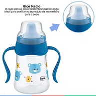 Caneca Aprendizado Fiona 180 ml Azul - Transição Segura da Mamadeira ao Copo - imagem 4