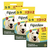 Fiprolex Ceva: Kit Antipulgas e Carrapatos para Cães - imagem 1