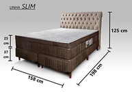 Colchão Queen com Massagem SLIM Extra Firme - 8 Motores + Box Bipartida - imagem 3