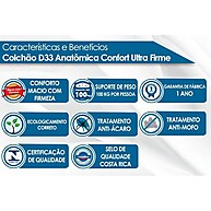 Colchão Paropas D33: Conforto Ultra Firme! - imagem 2
