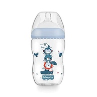 Mamadeira Fisher Price First Moments Marshmallow Azul 330ml - Bico Anticólico Confortável - imagem 5