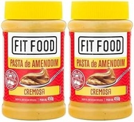Fit Food Pasta de Amendoim Cremosa 450g - Kit 2 Unidades - imagem 1