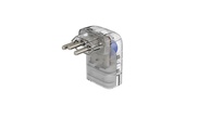 Clamper iCLAMPER Pocket Fit 3P 10A, Transparente - imagem 1