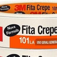 Fita Crepe 3M 101LA 18mm x 50m: Profissional e Confiável - imagem 1