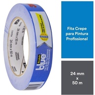 Fita Crepe Blue Tape 3M: Pintura Impecável - imagem 1