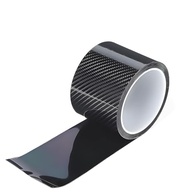 Fita de Fibra de Carbono 4D Preta - Envelopamento Automotivo 1m x 9cm - imagem 2