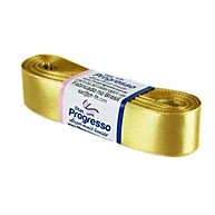 Fita de Cetim Ouro 22mm nº5 - 10m: Elegância em Cada Metro - imagem 1