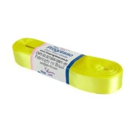 Fita de Cetim Progresso 15mm Amarelo Canário: 10 Metros de Qualidade para Artesanato - imagem 1