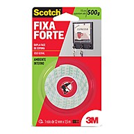 Fita Dupla Face 3M Banana: Fixação Forte e Fácil! - imagem 1