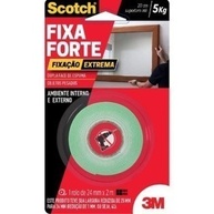 Fita Dupla Face Forte 3M: Fixe Sem Furar! - imagem 1