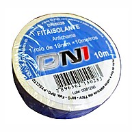 Fita Isolante Branca 10m: Proteção Essencial! - imagem 1