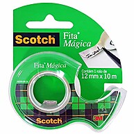 Fita Mágica 3M Scotch 12mm x 10m com Dispenser - imagem 1