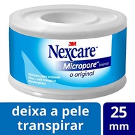 Fita Micropore 3M: Suavidade e Fixação Ideal - imagem 1