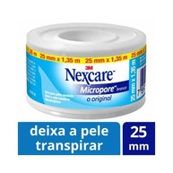 Fita Micropore Nexcare: Fixação Segura e Conforto - imagem 1