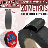 Fita Textil para Chicote: Isolamento Térmico e Acabamento Pro - imagem 1