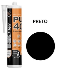 Selante Adesivo Poliuretano PU 40 Construção 380g Preto: Fixação Profissional e Duradoura - imagem 3