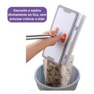 Rodo Flap Mop com Sistema Moderno de Fixação + 2 Panos de Microfibra - Limpeza Prática e Higiênica - imagem 5