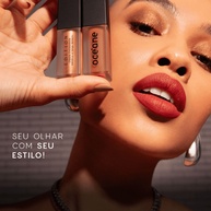 Sombra Líquida Cobre: Brilho e Fixação! - imagem 2