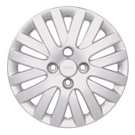 Calota Aro 14 Grid para VW Gol Trend GV 2009+ | Prata com Fixação por Parafuso - imagem 1