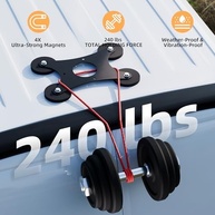 Suporte Magnético DAIERTEK Starlink Mini: Fixação Ultra Forte 127kg, Rotação 360° e Instalação Sem Furos - imagem 3
