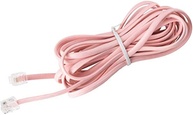 Cabos telefônicos para telefones fixos - Cabos de telefone fixo para tomada de parede - Excelente qualidade de som + materiais duráveis - Compatível com uma tomada de telefone RJ11 (cabo de telefone - imagem 2