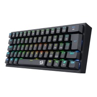 Redragon TECLADO MECANICO GAMER FIZZ RGB PRETO SWITCH AZUL - imagem 3