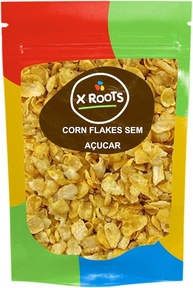Corn Flakes Sem Açucar Crocantes 1kg - X Roots - imagem 1