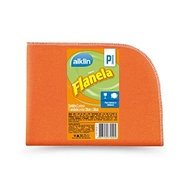 Flanela de Limpeza 28x38 cm em Algodão 100% - Laranja Alklin - imagem 2