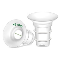 Inserções de Flange Maymom 19mm Longo Plus - Compatibilidade Total com Freemie, Medela, Spectra e Mais - imagem 1