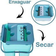 Rodo Mop Flat com Balde 4L + 2 Refills - Limpeza Rápida e Eficiente - imagem 4