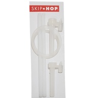 Kit Reposição Skip Hop Zoo - 2 Canudos Flexíveis para Copos Infantis - imagem 1
