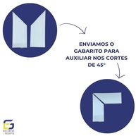 Moldura Rodameio Eva Autocolante Flexível Orion 5cm x 5mm 5 Metros Branco - imagem 4