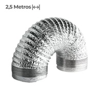 Duto Flexível 150mm 2,5m Alumínio - Conexão Perfeita para Coifa e Exaustor - imagem 4