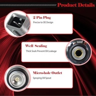Conjunto 2 Injetores Combustível IWP162 Harley Davidson Softail, Dyna, FLH, FLT (2001-2010) - imagem 5