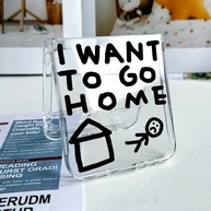 Capinha Z Flip: 'Quero Ir Para Casa' - Estilo Único! - imagem 2
