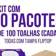 Kit Baby Star Roxa 1000 Lenços Umedecidos – Tampa Flip-Top - imagem 2