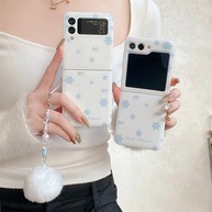 Capinha Z Flip: Floral, Pérolas e Pulseira! - imagem 2