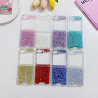 Capinha Z Flip 6: Glitter, Transparente e Proteção! - imagem 2