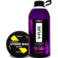 Kit Essencial Vonixx: V-Floc 3L + Carnaúba Hybrid Cleaner 240ml - Brilho e Proteção Impecáveis! - imagem 1
