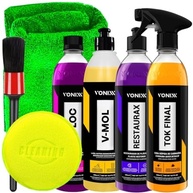 Kit Completo Vonixx: Tok Final, Restaurax, V-Floc, V-Mol e Acessórios Karbox para Detalhamento Automotivo - imagem 2