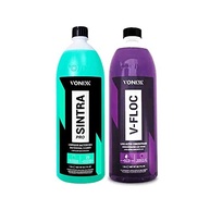 Kit Vonixx V-Floc Shampoo Super Concentrado 1.5L + Sintra Pro Limpador Interno 1.5L - imagem 2