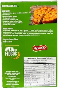 KiSabor Avêia Em Flocos Kisabor 170 Gramas - imagem 1