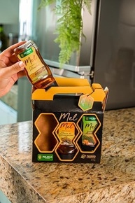 Kit De Mel Três Floradas, Mel Silvestre, Aroeira, Laranjeira - 840g - imagem 2
