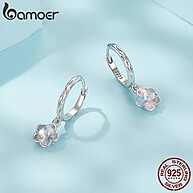 Brincos de Prata Bamoer: Elegância Floral - imagem 2
