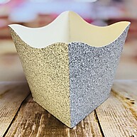 Cachepôs Decorativos Prata: Kit para Festas e Flores - imagem 2