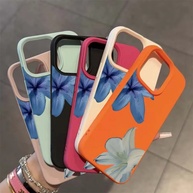 Capa iPhone Flores Azuis: Elegância e Proteção - imagem 2