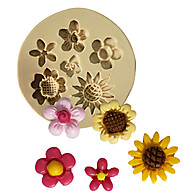 Molde Silicone Flores: Crie Artesanato Único 🌸 - imagem 2