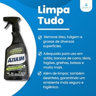 Azulim Flotador Limpeza Pesada Máxima Limpa Tudo 500ml - Removedor de Gordura e Graxa - imagem 5