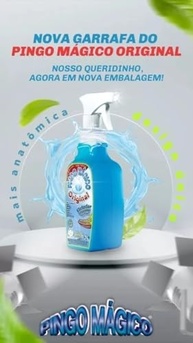Flotador Pingo Mágico Refil 1L - Desengordurante Multifuncional Biodegradável - imagem 2