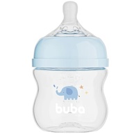 Mamadeira Easy Flow Elefante Azul 120ml - Sistema Anticólico BPA Free da Buba - imagem 5